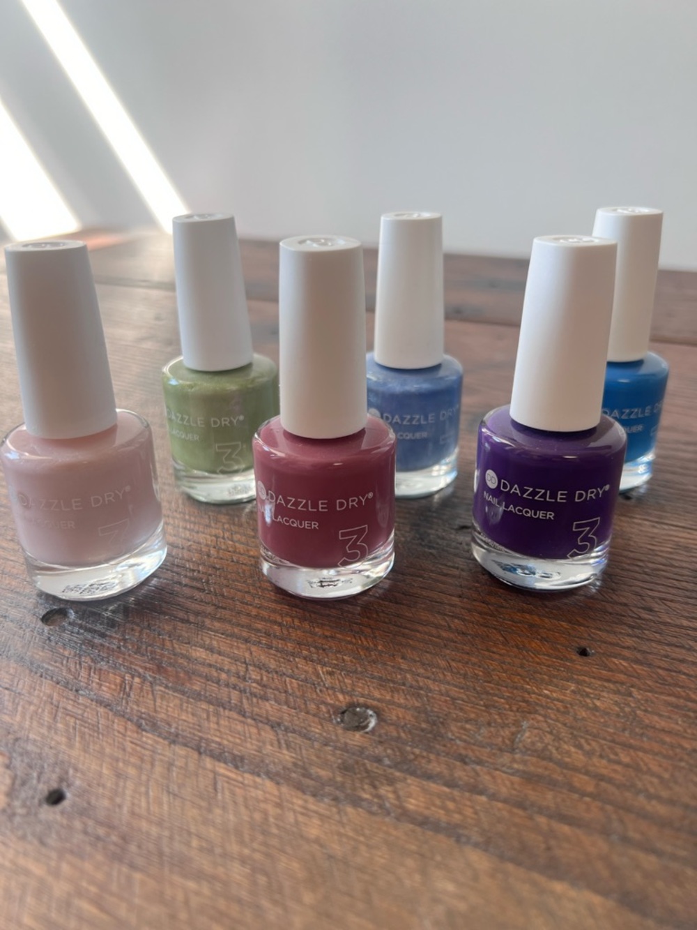 NWT - Dazzle Dry Nail Polish Set of 6